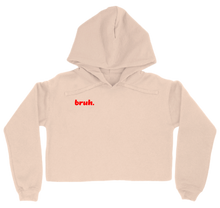 Bruh Cropped Hoodie