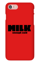 Milk iPhone Phone Cases