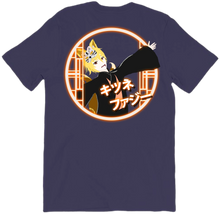 Kitsune Fuzzy T-Shirts (Backside Print)