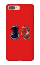 Red and Blue iPhone Phone Cases