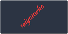 saiyanwho XXL Gaming Mousepad
