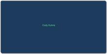 codykuhns XXL Gaming Mousepad
