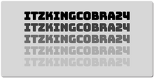 itzkingcobra24 XXL Gaming Mousepad