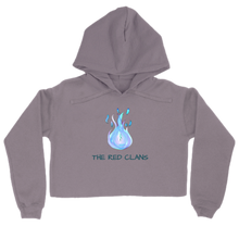 Red Clans Cropped-Hoodie