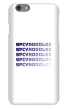spcynoodlez iPhone Phone Cases