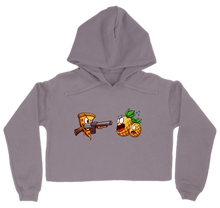 Pineapple Hate women's cropped hoodie