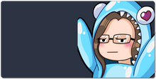 Cuddles Shark Gaming Mousepad
