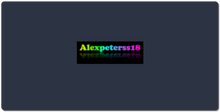 alexpeterss18 XXL Gaming Mousepad