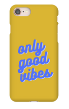 Only good vibes blue iPhone Phone Case