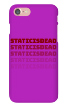 staticisdead iPhone Phone Cases