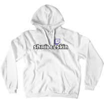 White Logo ShrivelHoodie (No-Zip/Pullover)
