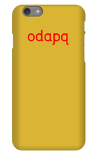 odapq iPhone Phone Cases