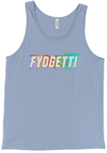 FYDGETTI Tank-Top White Text