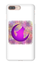 Wolf & Moon Bubbles iPhone Phone Cases