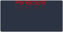 PsnBros12 limited edition XXL Gaming Mousepad