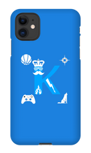 keekster_ Logo (White) iPhone Phone Cases