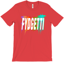 FYDGETTI T-shirt White Text