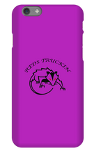Reds Truckin Black Letters iPhone Cases