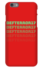 defterror17 iPhone Phone Cases