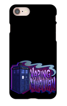 vaping_whovian iPhone Phone Cases