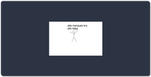 megacapo1baka XXL Gaming Mousepad