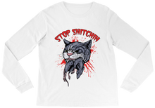 Stop Snitchin Grey Long Sleeve Tee