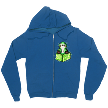 sleepingpengu Zip Up Hoodie