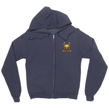 thebeardedfox Zip Up Hoodie