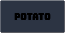 skinnedpotatoo XXL Gaming Mousepad