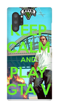 Keep Calm And Play Gta  Samsung Phone Case