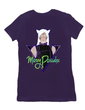 Mannyparadox logo tshirt-women-back