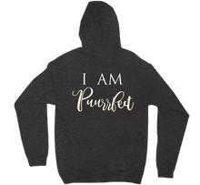 I Am Puurrfect Hoodie Back Print