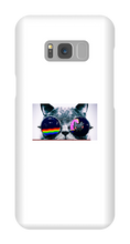 red case with derp cat glass