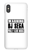 DJ Sega Warning iPhone Case