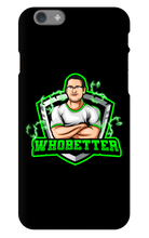 whobetter iPhone Phone Cases