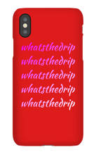 whatsthedrip iPhone Phone Cases
