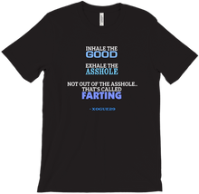 Inhale Quote Tee - Dark