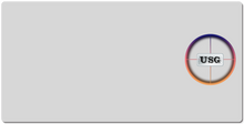 USG COLOR LOGO XXL Gaming Mousepad