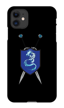 dragonslayer_668 iPhone Phone Cases (Shield Logo)