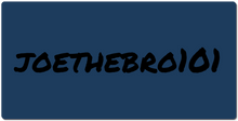 joethebro_101 XXL Gaming Mousepad