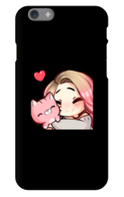 Rain Kitty Cuddles iPhone