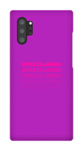 hereislaura Samsung Phone Cases