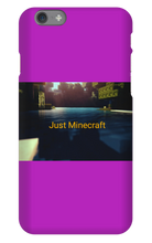 Just Minecraft Iphone case
