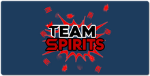 Team Spirits Red Theme XXL Gaming Mousepad