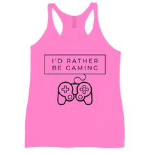 I'd Rather Be Gaming Woman's Tank