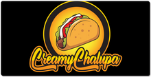 creamychalupa XXL logo Gaming Mousepad