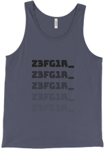Z3FG1R_ Black Text Tank Top