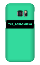the_robloxking Samsung Phone Cases