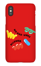 No bad vibes allowed iPhone Phone Case