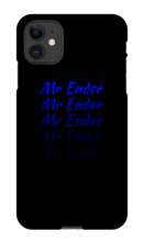 Mr Ender Faded iPhone Cases